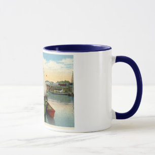 Mug Scène de port, Gloucester, cru de mA