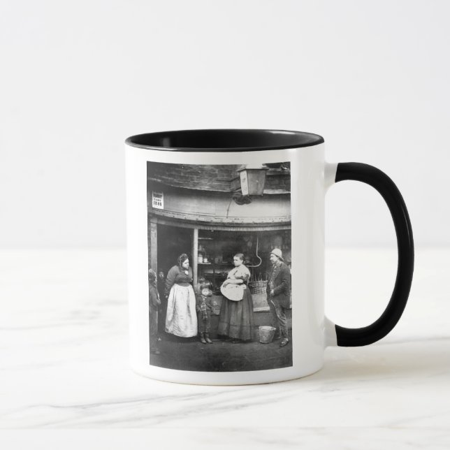 Mug Scène de rue à Londres victorienne (Droite)