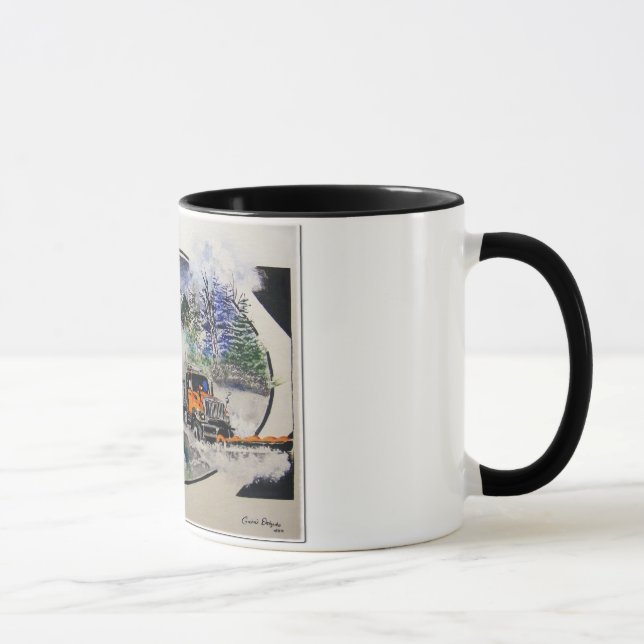 Mug Scène d'hiver (Droite)