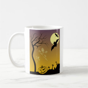 Mug Scène Haunted Graveyard Halloween, Halloween