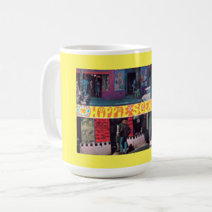 Mug Scène Hippie, Rétro, Vintage