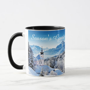 Mug Scène hivernale personnalisée 