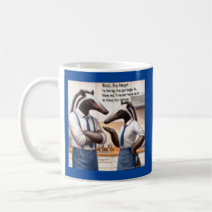 Mug Scènes de ménage chez le Tamanoir géant par Rick L