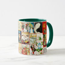 Scènes de Noël et Collage de thèmes