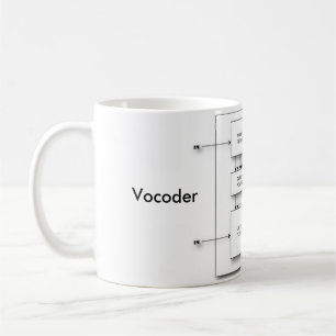 Mug Schéma fonctionnel de vocodeur