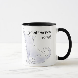 Mug Schipperke Chien Caricature Café Thé