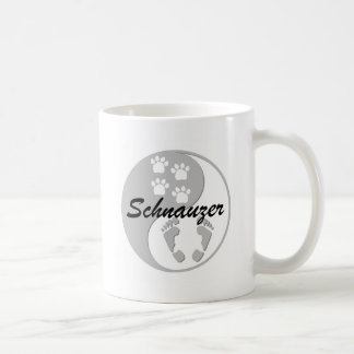 Mug schnauzer de yang de yin