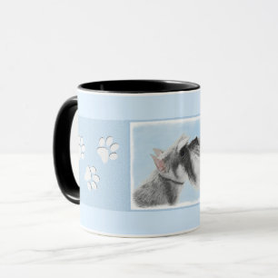 Mug Schnauzer (Giant, Standard) Peinture - Chien Art