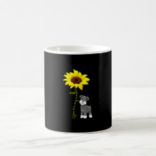 Mug Schnauzer sont mon Sunshine Sunflower Schnauzer Ma