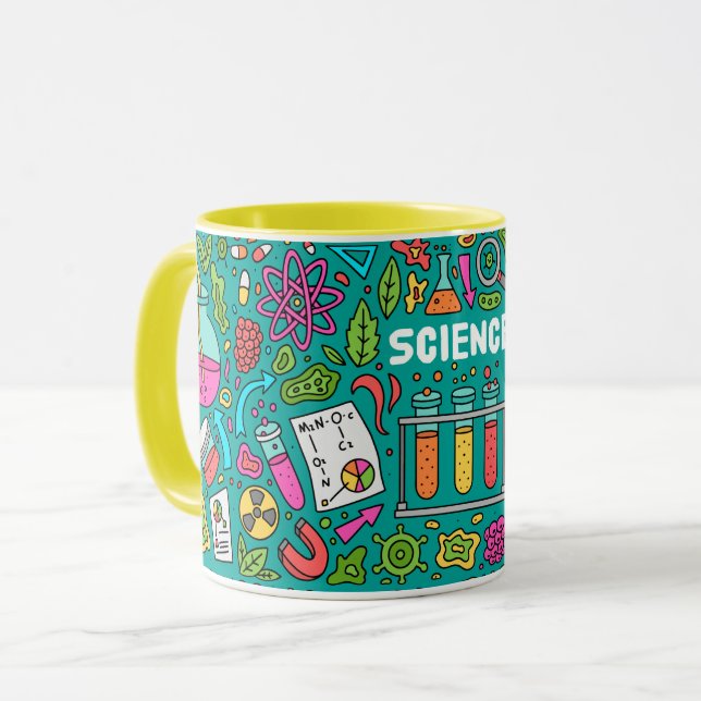 Mug Science colorée (Devant gauche)