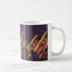 Mug Science-fiction vintage, scientifiques de la scien