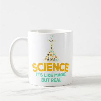Mug Science It'S Like Magic But Real Kids Scientist Te