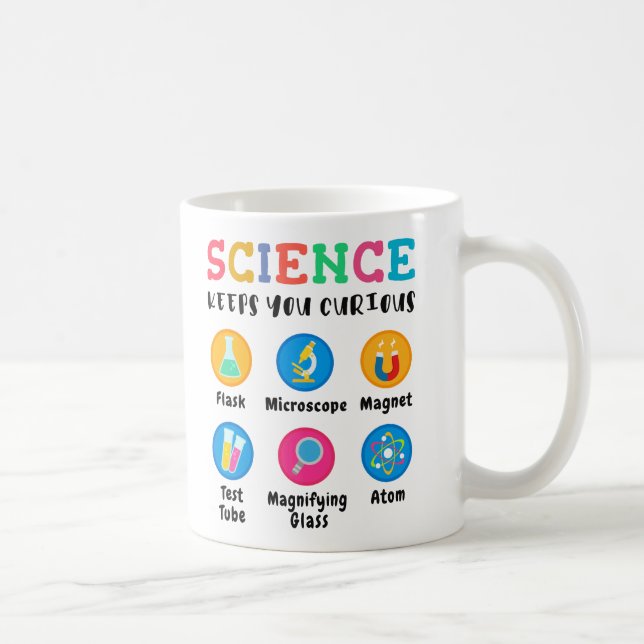 Mug Science keeps you curious (Droite)