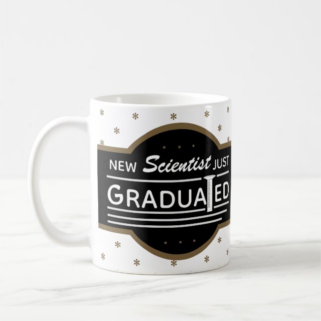 Mug Scientifique scientifique diplômée Cylindre (Gauche)
