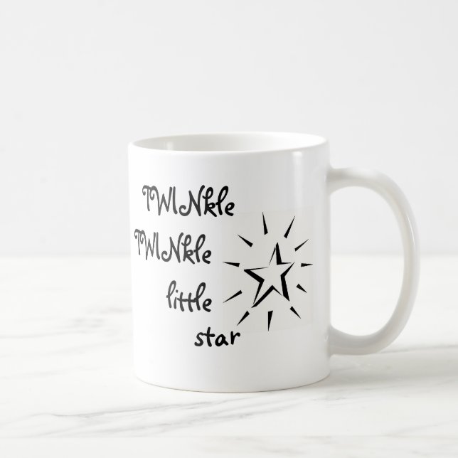 Mug Scintillement, scintillement peu d'étoile (Droite)