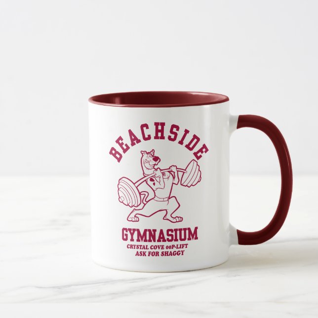 Mug Scooby-Doo "Beachside Gymnasium" (Droite)
