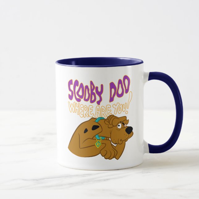 Mug Scooby-Doo effrayé (Droite)