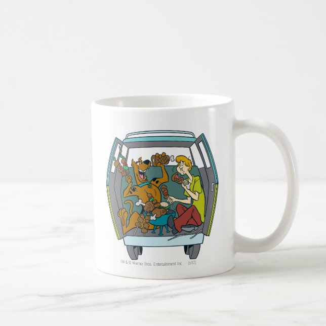 Mug Scooby Doo & Shaggy Dans La Machine Mystérieuse (Droite)