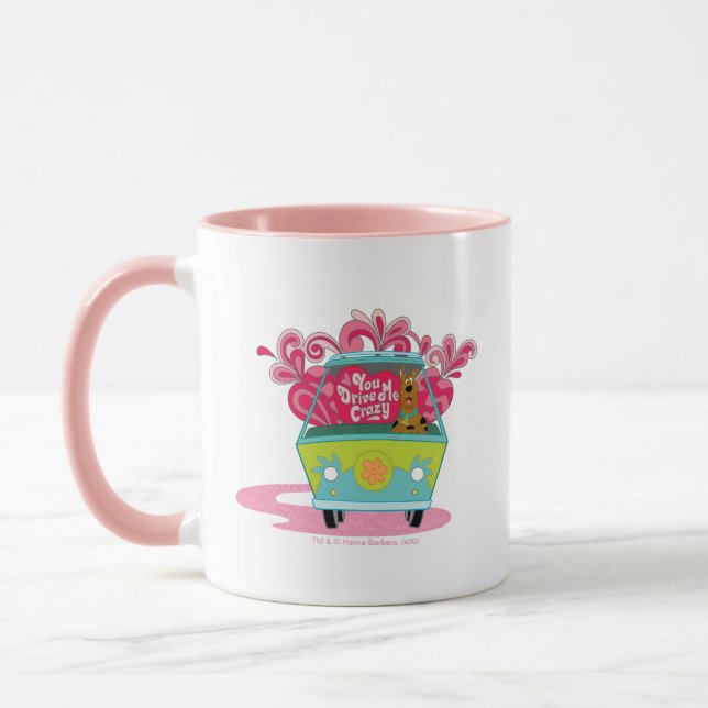 Mug Scooby-Doo - Tu Me Rends Fou (Gauche)