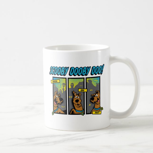 Mug Scooby-Doo Where Are You Comic Panels (Droite)