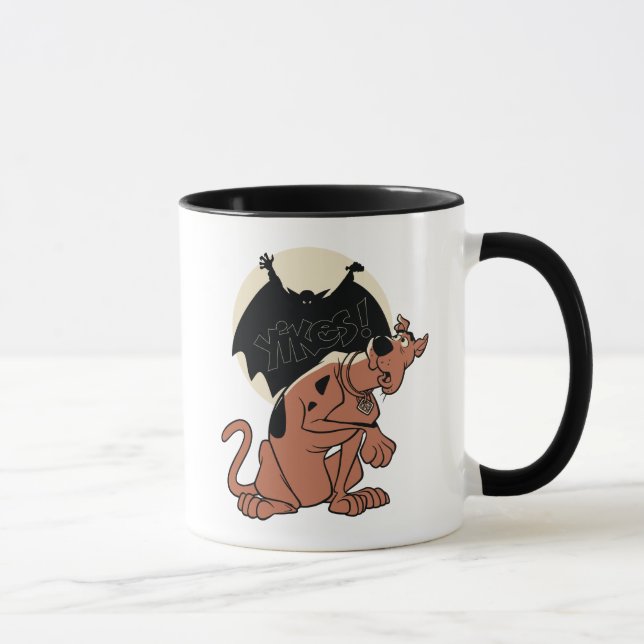 Mug Scooby-Doo "Yikes !" Ombre vampire (Droite)