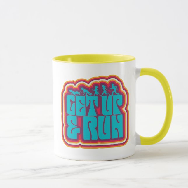Mug Scooby et Gang "Get Up & Run" Graphic (Droite)