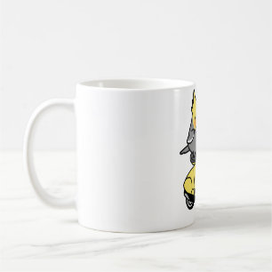 Mug Scooter Chubby Cockatiel