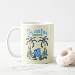 Mug Scooter en vacances