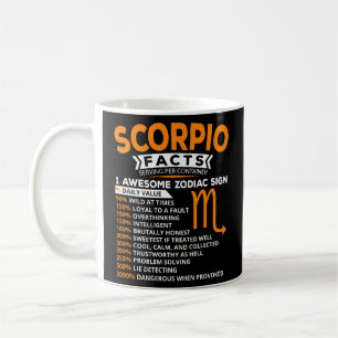 Mug Scorpio Astrologie SIGNE Zodiaque