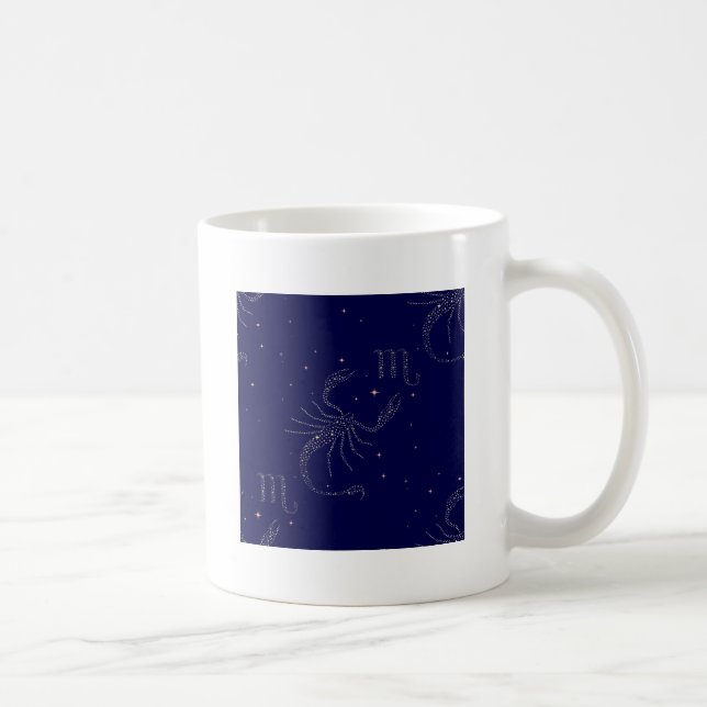 Mug scorpio étoiles (Droite)