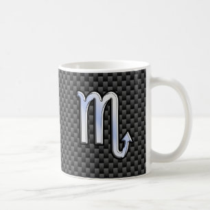 Mug Scorpio signe Zodiac Astrologie Fibre de Carbone