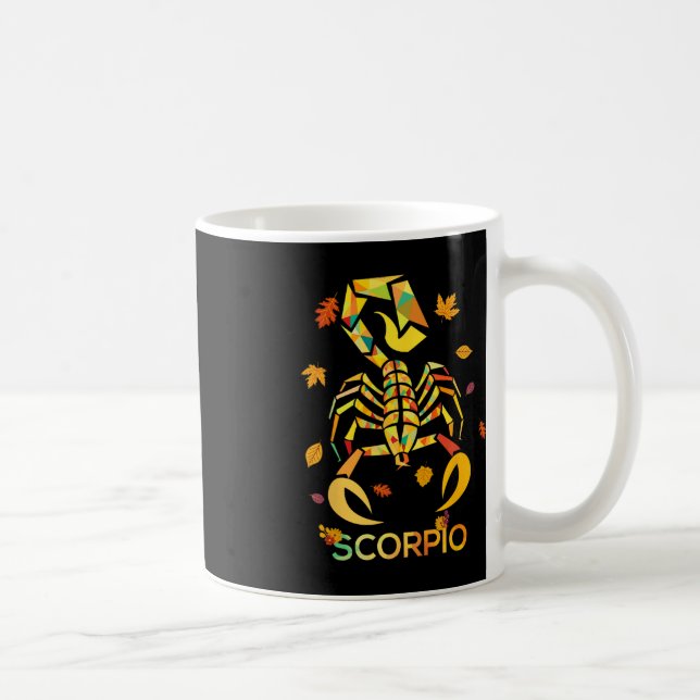Mug Scorpio Zodiac Fall Scorpion Anniversaire (Droite)