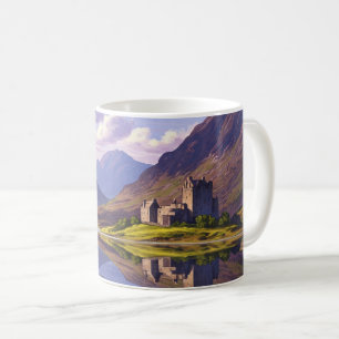 Mug Scotland Scottish Highlands Castle Travel