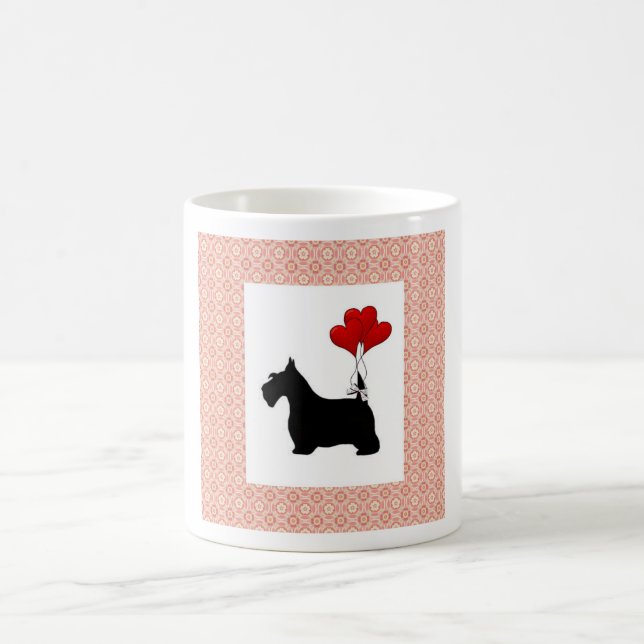 Mug Scottie Hearts (Centre)
