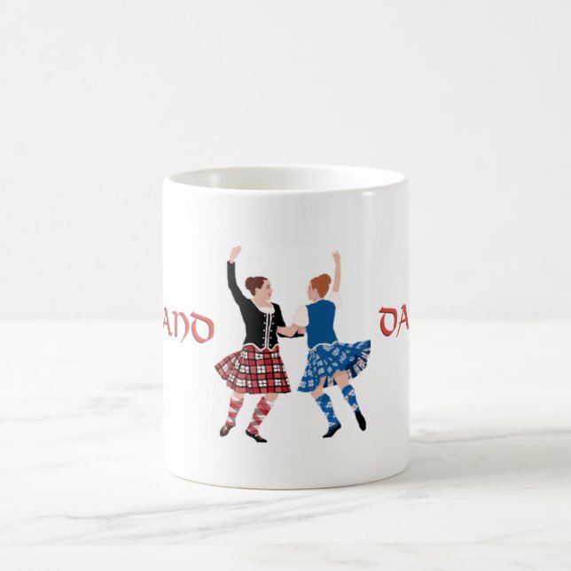 Mug Scottish Highland Dance Reel (Centre)