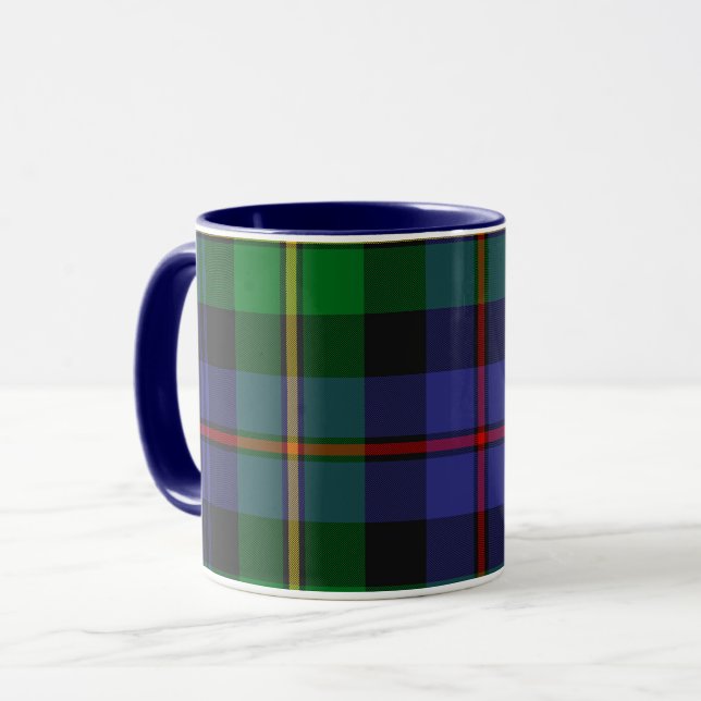 Mug Scottish Plaid Pattern (Devant gauche)