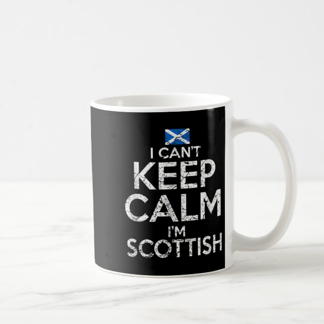 Mug Scottish Roots Scotland Scots Can't Keep Calm Funn (Droite)
