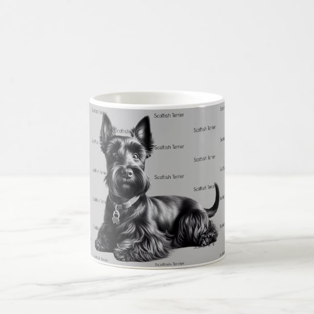 Mug Scottish Terrier à (Centre)