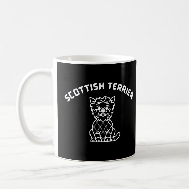 Mug Scottish Terrier chien idée cadeau maman chien