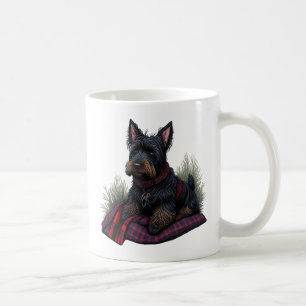Mug Scottish terrier dog