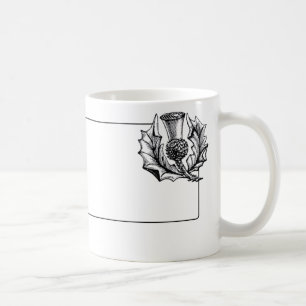 Mug Scottish Thistle Graphic