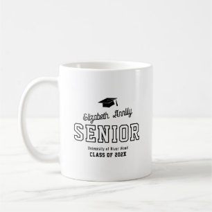Mug Script de dernière année personnalisé supérieur Co