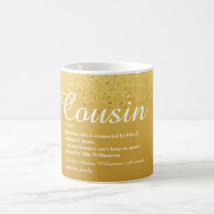 Mug Script Gold Parties scintillant meilleure définiti