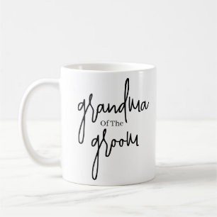 Mug Script Grand-mère noire du marié mariage Café