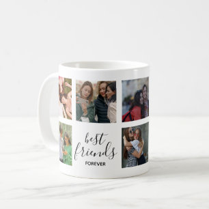 Mug Script noir   Photo des meilleurs amis