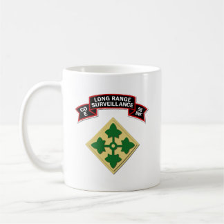 Mug Scroll de SSI - E Co 58e infanterie (Ranger)