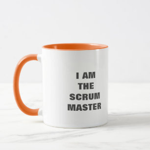 Mug Scrum maître agile muette