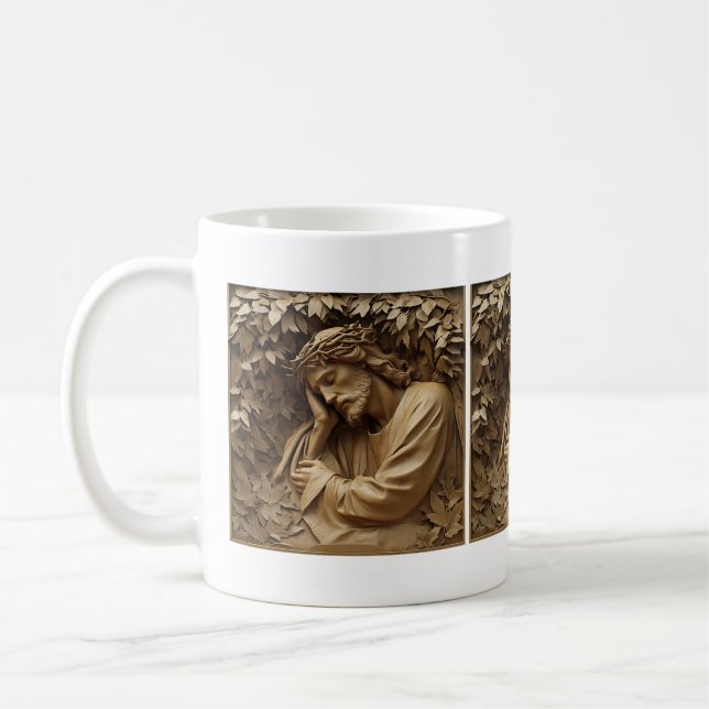 Mug sculpté par Jésus (Gauche)