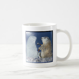 Mug Sculpture en glace de jour de Groundhog