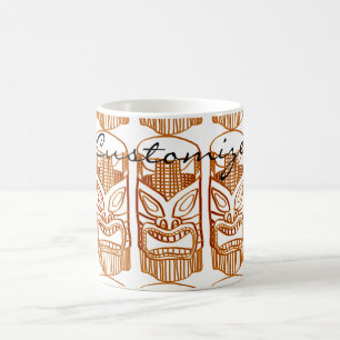 Mug Sculpture Gold Tiki Thunder_Cove